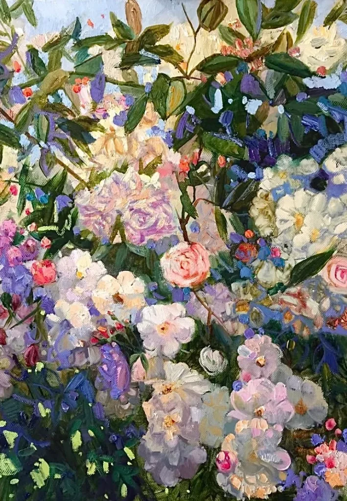 Painting "Flowers Garden"